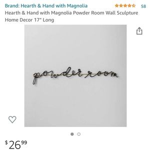 Wall Decor - Powder Room